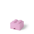 Lego - opbergbox met lade brick 4 - polypropyleen - roze
