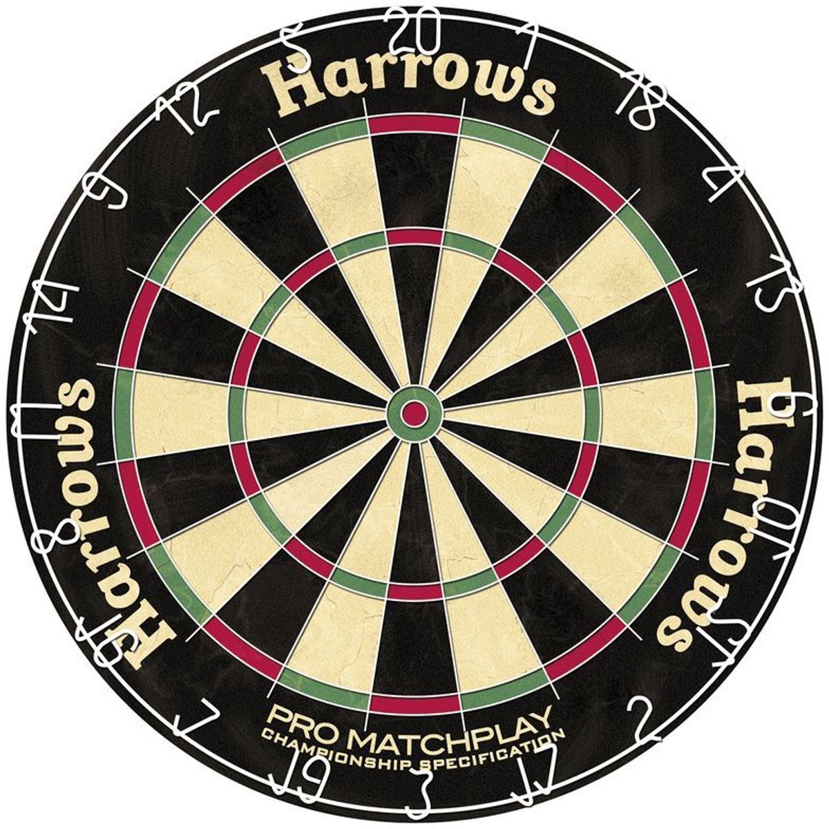 Harrows Matchplay Bristle Dartscheibe