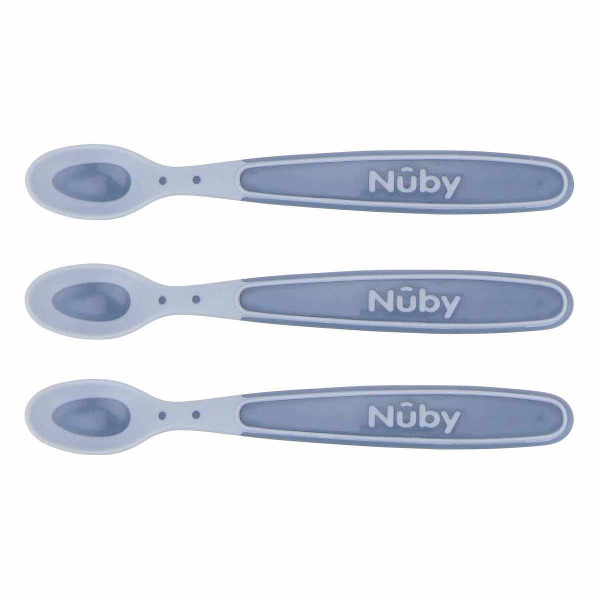 Nûby nuby - warmtegevoelige babylepels - kleur niet zelf te kiezen - 3st