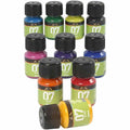 Creativ Company Permanente Glasfarbe – Set mit 10 Farben, 30 ml
