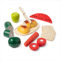 Melissa doug - houten snijspeelgoed - relatistische details