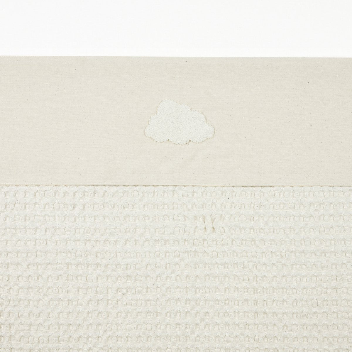 Meyco baby clouds wieglaken - nature - 75x100cm - 0.3 tog