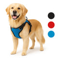 Flamingo harnas hond – honden tuigje – harnas hond anti trek – hondentuigjes – hondentuig anti trek – balou – blauw – maat xl – a:46-76cm b:80-105cm