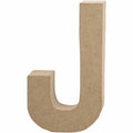 Creativ Company Buchstabe aus Pappmaché – j, 20,5 cm