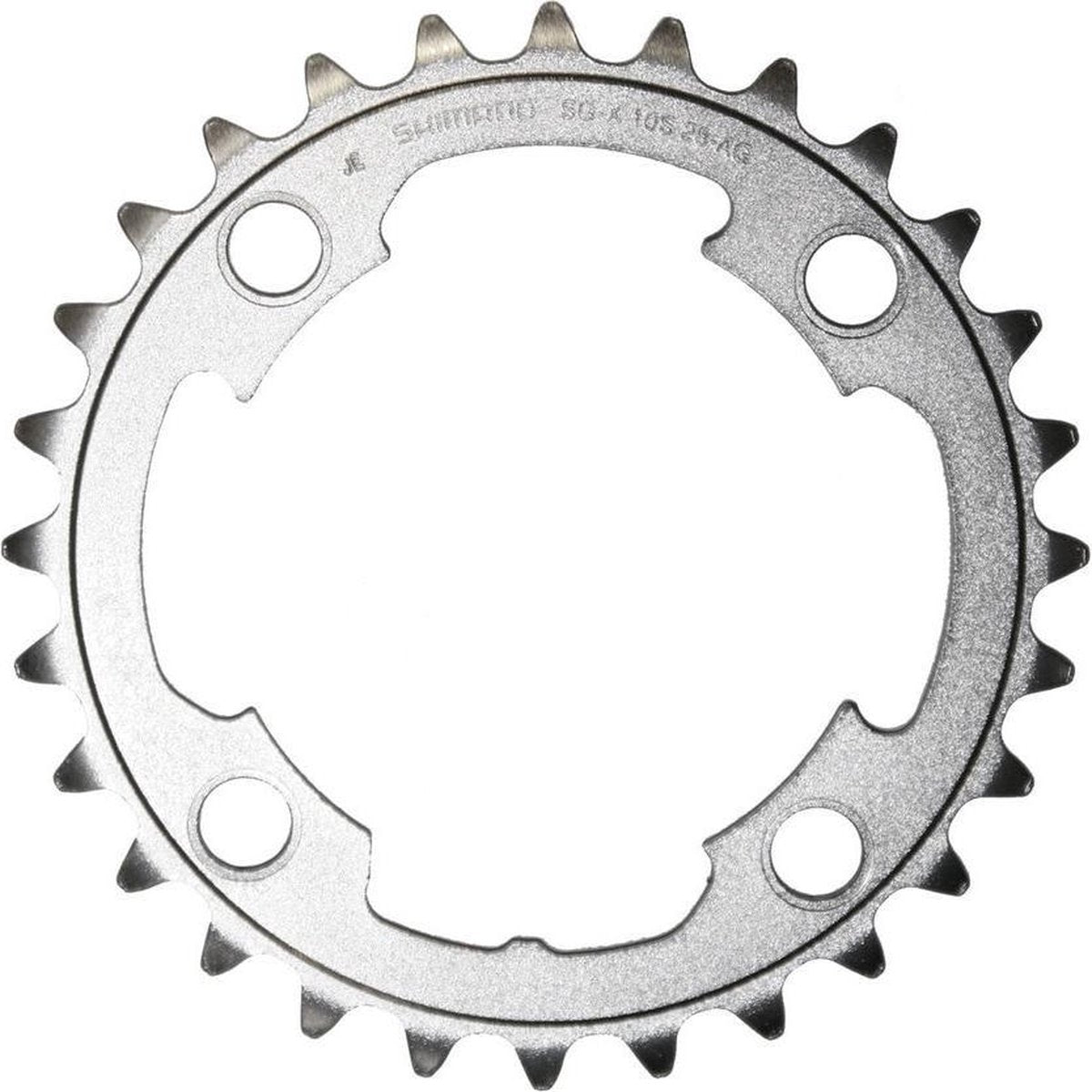 Shimano kettingblad xtr fc-m985 28t-ag 10s 88 mm zilver