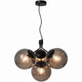 Nordlux ivona-hanglamp-4xe27-smoke glas zwart