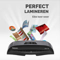 Fellowes a4 lamineermachine – 125 micron – 60 sec opwarmtijd – anti-vastloop