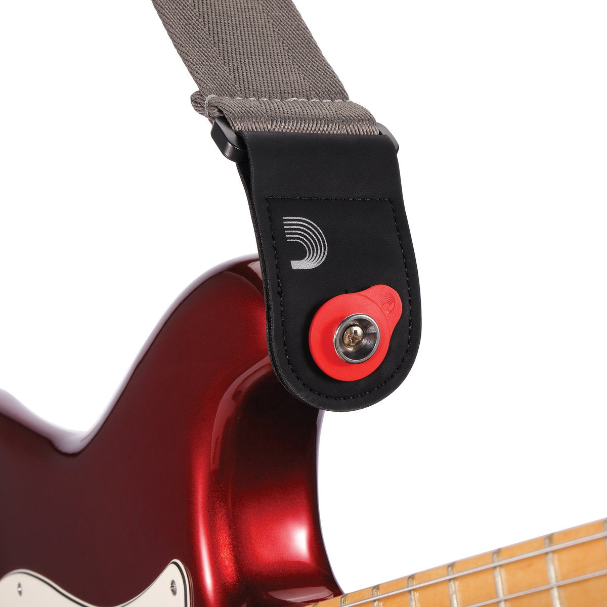 D'addario pw-flsb-04rd flex block strap blocks - red
