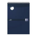 Oxford task manager dagplanner a5 70 vel blauw notitieboek voor taken