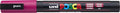 Uni Posca PC3M Acrylmarker Fuchsia – runde Spitze bis 1,3 mm