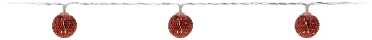 LED-Lichterkette mit Metallleuchten