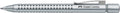 Faber-castell balpen - grip 2011 - xb - zilver - fc-144111
