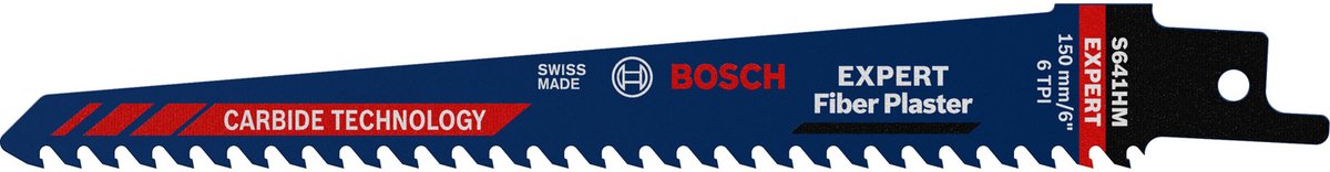Bosch reciprozaagblad expert vezelpleister s 641 hm lengte 150 mm breedte 19 mm ( 4000837443 )
