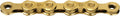 KMC Fietsketting X12 Ti-N Goud Zwart 126 Schakels