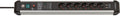 Brennenstuhl premium-protect-line 60.000a stekkerdoos met overspanningsbeveiliging en usb 6-voudig 3m h05vv-f 3g1,5