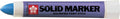 Sakura merkstift solid marker blauw, brede punt