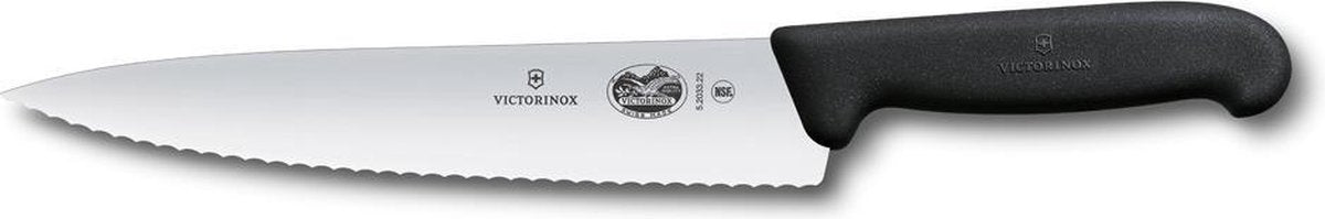 Victorinox koksmes kartel 19 cm zwart -
