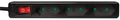 Logilink lps230b stekkerdoos met schakelaar 3-voudig zwart contourstekker 1 stuk(s)