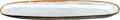 Medard de noblat - shadow aqua - grote ovale schaal 35.5 x 14 cm - 2 delig - stoneware