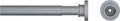 Sealskin seallux douchegordijnstang - 80-130 cm - chroom