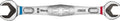 Wera joker dubbele steeksleutel, 17 und 19 x 235 mm - 1 stuk(s) - 05003765001