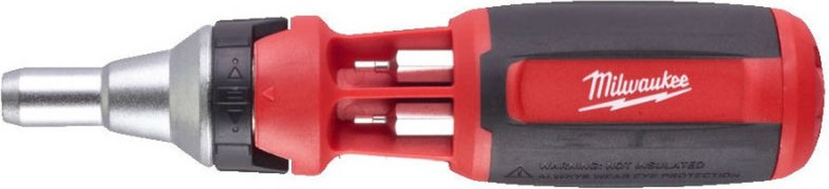 Milwaukee accessoires 9 in 1 ratel multibit driver universeel | 1 stuk - 4932471598 - 4932471598