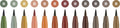Faber-castell tekenstift - pitt artist pen - earth - 12 stuks - fc-267422