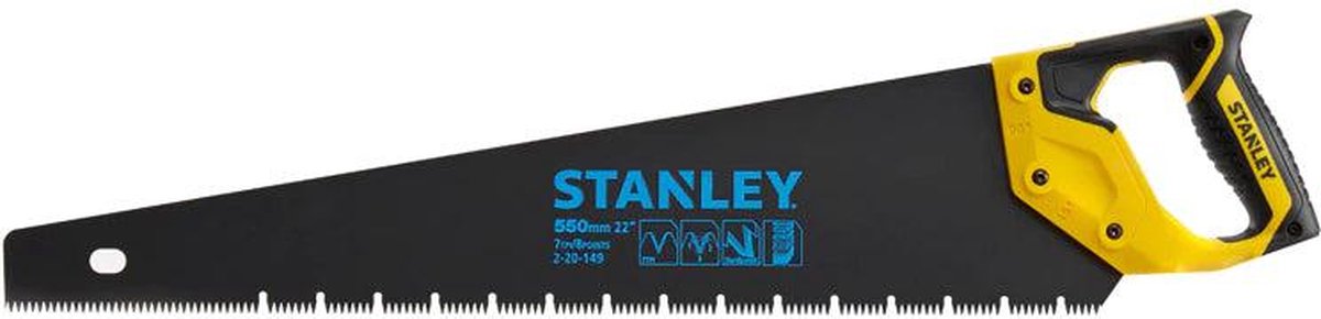 Stanley - jetcut gipsplatenzaag appliflon 550mm - 7t inch