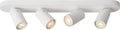 Lucide xyrus - plafondspot (plafondlamp) - led dim to warm - gu10 - 4x5w 2200k 3000k - wit
