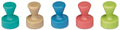 Maul magneet kegel 10 stuks 1,5 kg kunststof neodymium ø 1.2 x 1.6 cm licht blauw bruin groen pink turquoise