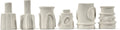 Serax set van 6 vaasjes molly beige aardewerk ø 6,5x11cm marie michielssen