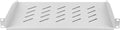 Lanberg - 19 vaste plak - 1u - 483x315mm - max. laadvermogen tot 25kg - grijs