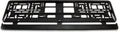 Merkloos sans marque kentekenplaat houder hard - zwart - voor plaatmaat: 520x110mm - enkel 1 stuk