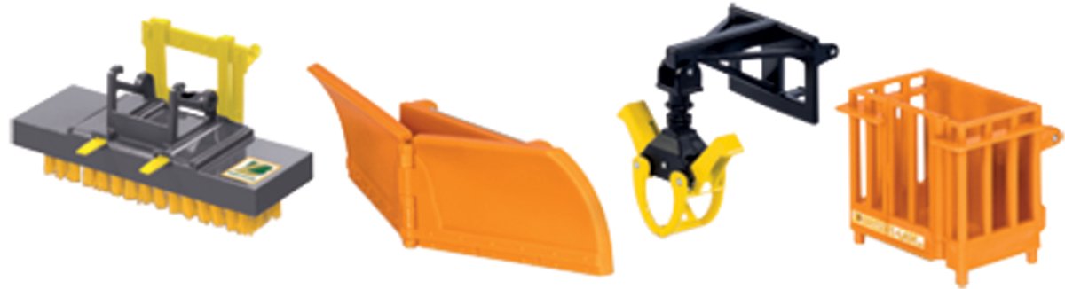 Siku 3661, frontlader accessoires, schaal: 1:32, metaal kunststof