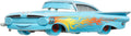 Disney pixar cars disney and pixar cars glow racers ramone, auto, 3 jaar, metaal, blauw, oranje
