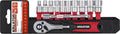 Kreator krt500112 dopsleutelset - 12-delige -1 4 - ratelsleutel