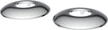 Kirchhoff duw rozet - chroom - 1 2 x 60 x 10 mm (2x)