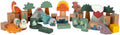 Small foot - houten bouwblokken dino, 50dlg.
