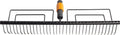 Fiskars quikfit™ gazonhark - brede hark - tuinhark - tuingereedschap -18 cm