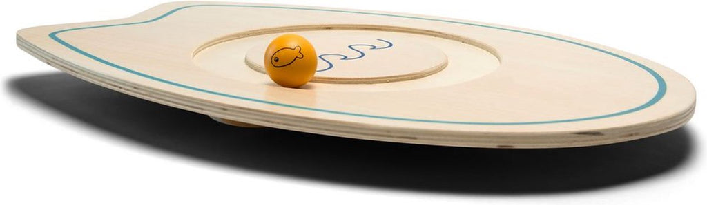 BS Toys Balance Surfboard Holz - Gleichgewichtsspiel