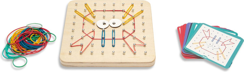 Bs toys geobord hout - kinderspel