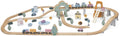 Polarb ® houten kinder treinbaan 90 stuks