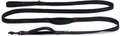 Beeztees parinca premium - hondenriem - nylon - zwart - 300 cm x 25 mm