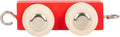 Small Foot - roter Holzbuchstaben-Zuganhänger - 12 Stück
