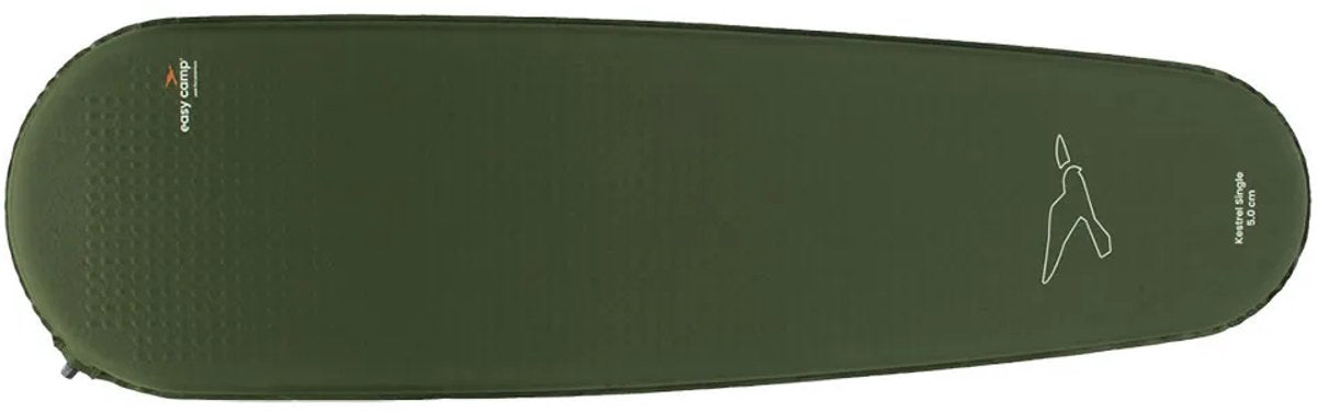 Easy camp self-inflating mat kestrel single 5.0 cm zelfopblazend