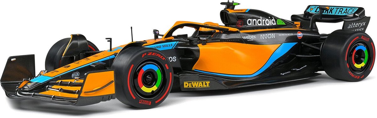 Fomule 1 mclaren mcl36 #3 australia gp 2022 - 1:18 - solido