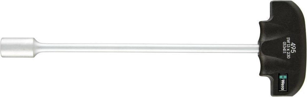 Wera 495 t-greep dopsleutel-schroevendraaier, 12 x 230 mm