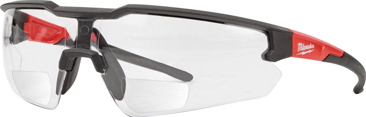 Milwaukee accessoires milwaukee veiligheidsbril helder - op sterkte (+2,5)
