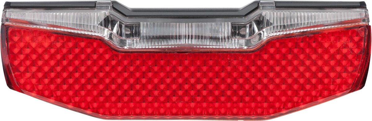 Axa blueline e‑bike achterlicht – led fietsverlichting – 6–12v – 600 m zichtbaarheid – zijzichtverlichting – geïntegreerde reflector – 80 mm montage – rood