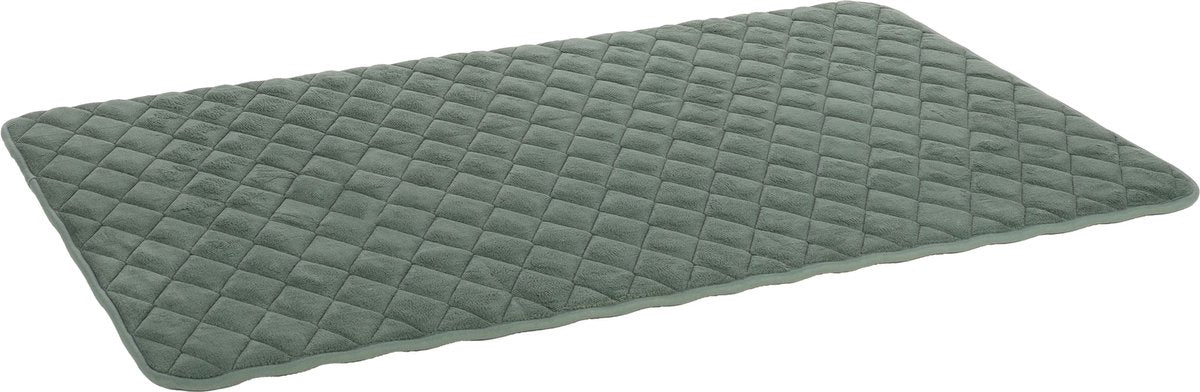 Flamingo hondenkussen - orthopedisch hondenkussen - benchkussen memory foam - weimar groen xl - extra groot comfortabel hondenkussen - 116cm xl